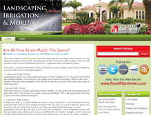 Tablet Screenshot of landscapingirrigationandmore.com